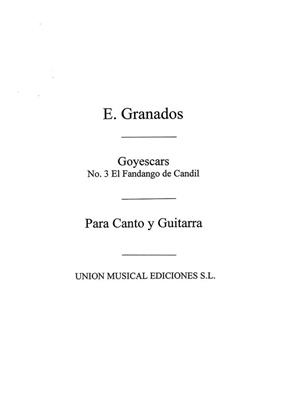 El Fandango Del Candil No.3 From Goyescas: Klavier Solo