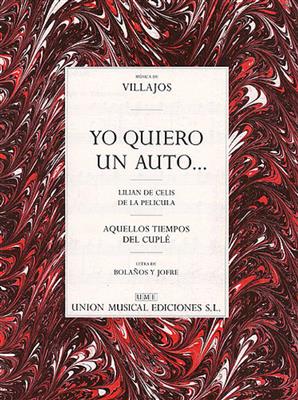 Villajos: Yo Quiero Un 'Auto'...(Charleston): Gesang mit Klavier