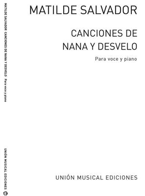 Salvador: Canciones De Nana Y Desvelo: Gesang mit Klavier