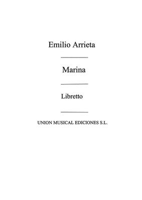Pascual Arrieta: Marina - Libretto:
