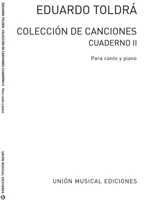 Toldra: Coleccion De Canciones Cuarderno II: Gesang mit Klavier