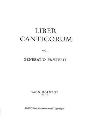 Vagn Holmboe: Generatio Praeterit Op.54b: Gemischter Chor A cappella