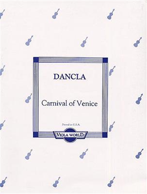 Charles Dancla: Carnival In Venice: (Arr. Alan H. Arnold): Viola mit Begleitung