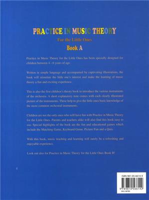 Practice In Music Theory For The Little Ones-Bk A