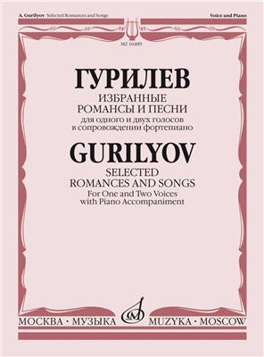 A. Gurilyov: Selected Romances and Songs: Gesang Solo
