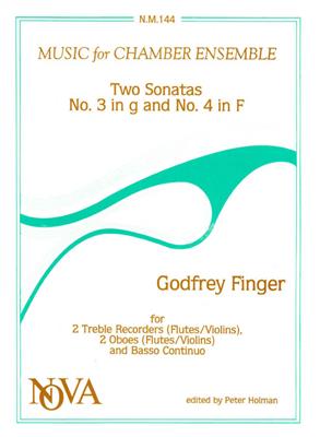 Gottfried Finger: 2 Sonatas: Kammerensemble