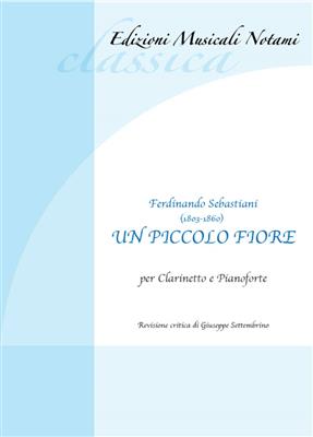 Ferdinando Sebastiani: Un piccolo fiore: Klarinette mit Begleitung