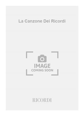 Giuseppe Martucci: La Canzone Dei Ricordi: Gesang mit Klavier