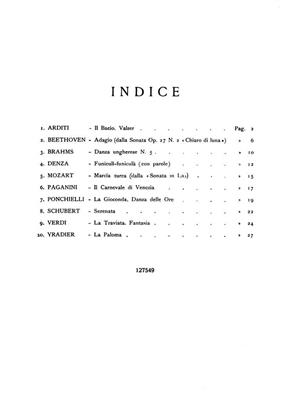 Perle Musicali .Album N. 2 - Pezzi Celebri: Klavier Solo