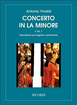 Antonio Vivaldi: Concerto a-minor RV 497: Fagott mit Begleitung