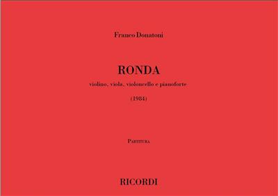 Franco Donatoni: Ronda: Streichquartett