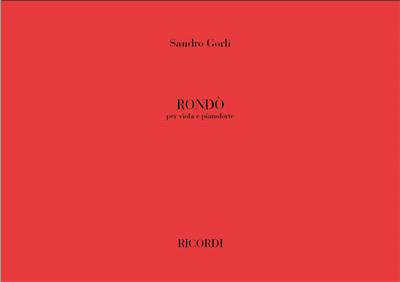 Sandro Gorli: Rondò: Viola mit Begleitung