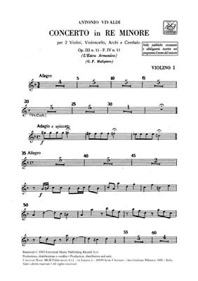 Antonio Vivaldi: Concerto Per Vl. E Vc. Solisti, Archi E B.C.:: Orchester