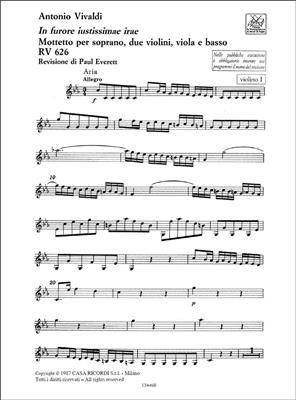 Antonio Vivaldi: In Furore Justissimae Irae Rv 626: Gesang mit sonstiger Begleitung