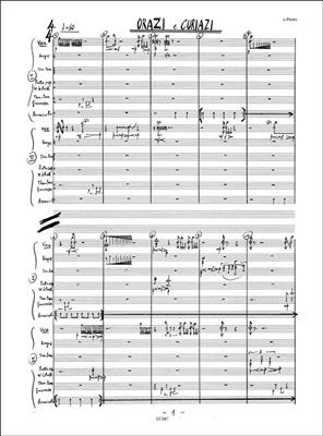 Giorgio Battistelli: Orazi e Curiazi (1996): Percussion Ensemble