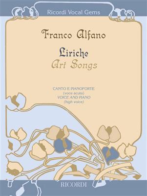 Franco Alfano: Liriche - Art Songs: Gesang mit Klavier