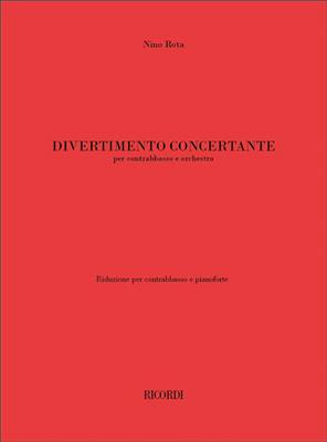 Nino Rota: Divertimento Concertante: Kontrabass mit Begleitung
