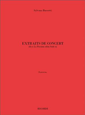 Sylvano Bussotti: Extraits De Concert: Sonstige Percussion