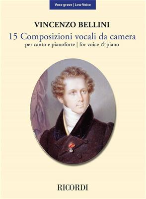 Vincenzo Bellini: 15 Composizioni vocali da camera: Gesang mit Klavier