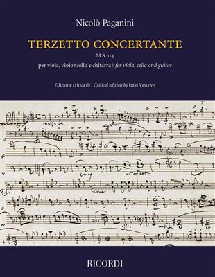 Nicolò Paganini: Terzetto concertante M.S. 114: Kammerensemble