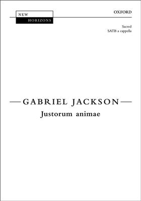 Gabriel Jackson: Justorum Animae: Gemischter Chor mit Begleitung