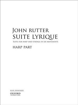 John Rutter: Suite Lyrique: Harfe Solo