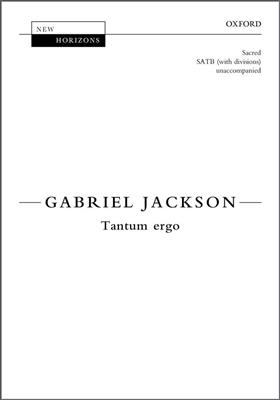 Gabriel Jackson: Tantum Ergo: Gemischter Chor mit Begleitung