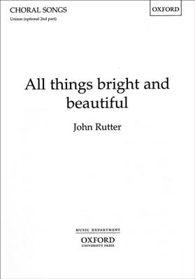 John Rutter: All Things Bright And Beautiful: Kinderchor