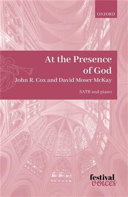 Randy Cox: At the Presence of God: Gemischter Chor mit Klavier/Orgel