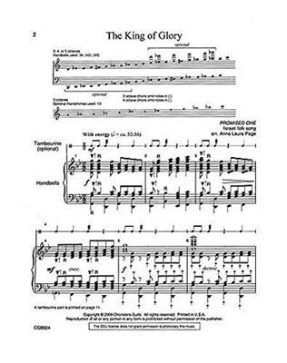 Johann Sebastian Bach: King Of Glory, King Of Peace: Gemischter Chor mit Begleitung