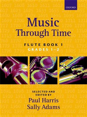 Harris-Adams: Music Through Time Flute Book 1: Flöte mit Begleitung