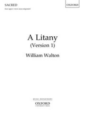 William Walton: A Litany: Gemischter Chor mit Begleitung