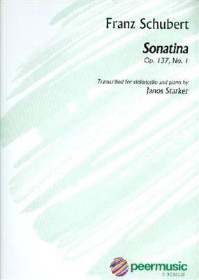 Franz Schubert: Sonatine op. 137, 1: Cello mit Begleitung