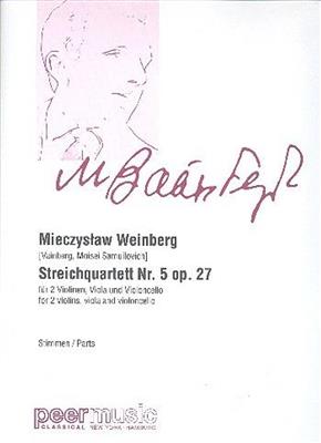 Mieczyslaw Weinberg: Streichquartett Nr. 5 Op. 27: Streichquartett