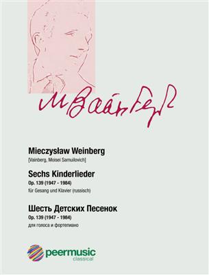 Mieczyslaw Weinberg: 6 Kinderlieder op.139: Gesang mit Klavier