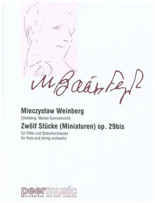 Mieczyslaw Weinberg: 12 Stücke Op. 29Bis: Streichorchester mit Solo
