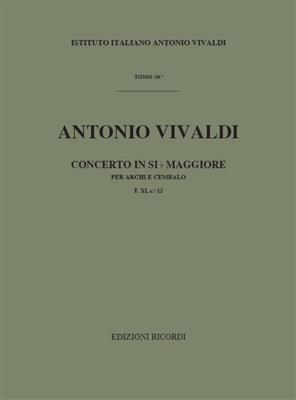 Antonio Vivaldi: Concerto Per Archi E B.C.: In Si Bem. Rv 164: Streichorchester