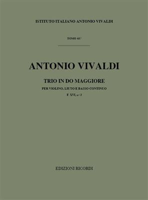 Antonio Vivaldi: Trio (Sonata) in Do Rv 82 p Violino, Liuto and BC: Sonstige Zupfinstrumente