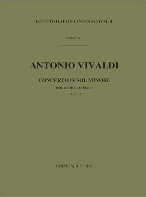 Antonio Vivaldi: Concerto in Sol Minore per Archi e Cembalo: Orchester