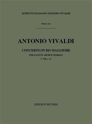 Antonio Vivaldi: Concerto per Fagotto, Archi e BC in Do Rv 480: Fagott mit Begleitung