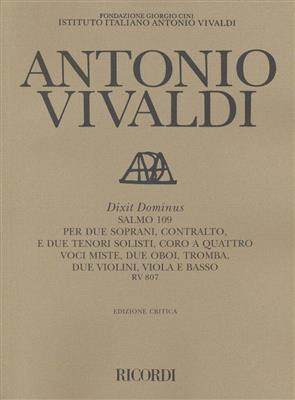 Antonio Vivaldi: Dixit Dominus Salmo 109 Rv 807: Opern Klavierauszug