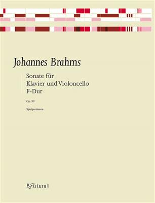 Johannes Brahms: Sonata F Major, Op. 99 For Cello and Piano: Cello mit Begleitung