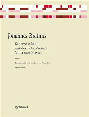 Johannes Brahms: Scherzo From F-A-E Sonate: Viola mit Begleitung