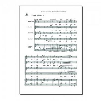 John Sanders: The Reproaches: Gemischter Chor mit Klavier/Orgel