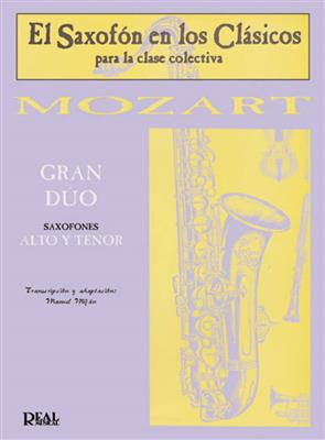 Gran Dúo para Saxofones Alto y Tenor: Saxophon Duett