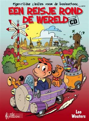 Leo Wouters: Een Reisje rond de Wereld: Melodie, Text, Akkorde