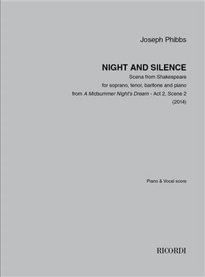 Joseph Phibbs: Night and Silence: Gesang mit Klavier