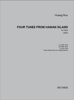 Huang Ruo: Four tunes from Hainan Island: Klavier Solo