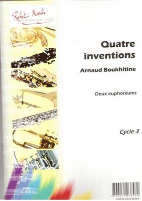 Arnaud Boukhitine: 4 Inventions Pour 2 Euphoniums: Tuba Duett