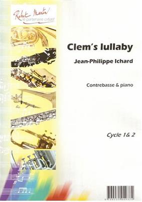 Jean-Philippe Ichard: Clem's Lullaby: Kontrabass mit Begleitung